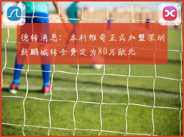 德转消息：本科维奇正式加盟深圳新鹏城转会费定为80万欧元