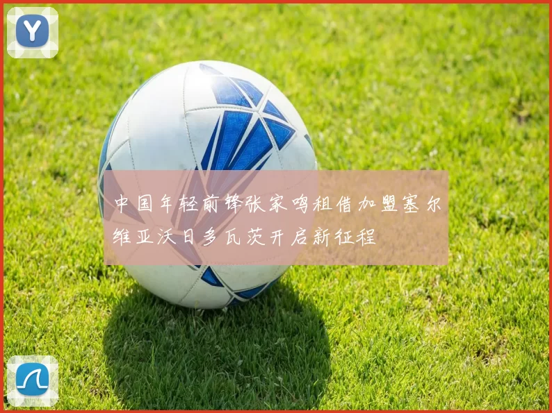 中国年轻前锋张家鸣租借加盟塞尔维亚沃日多瓦茨开启新征程